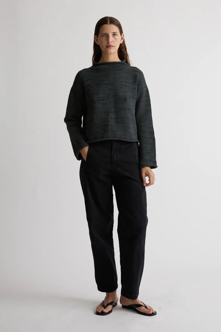 Lazlo Sweater in Painted Indigo
