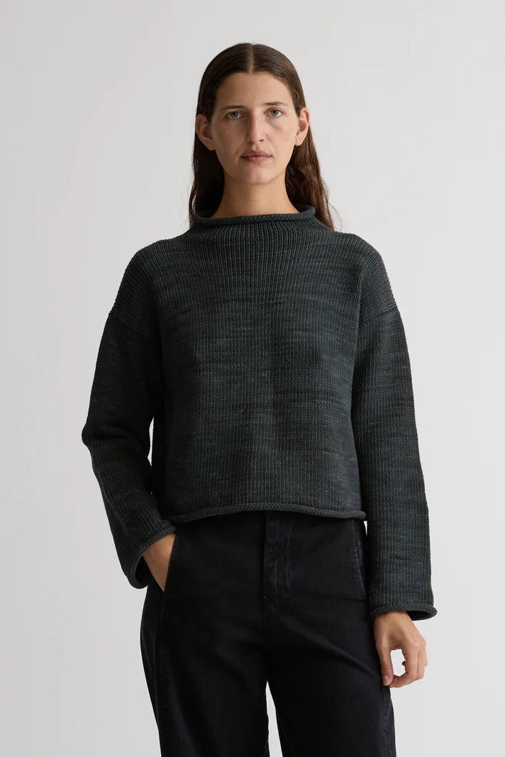 Lazlo Sweater in Painted Indigo