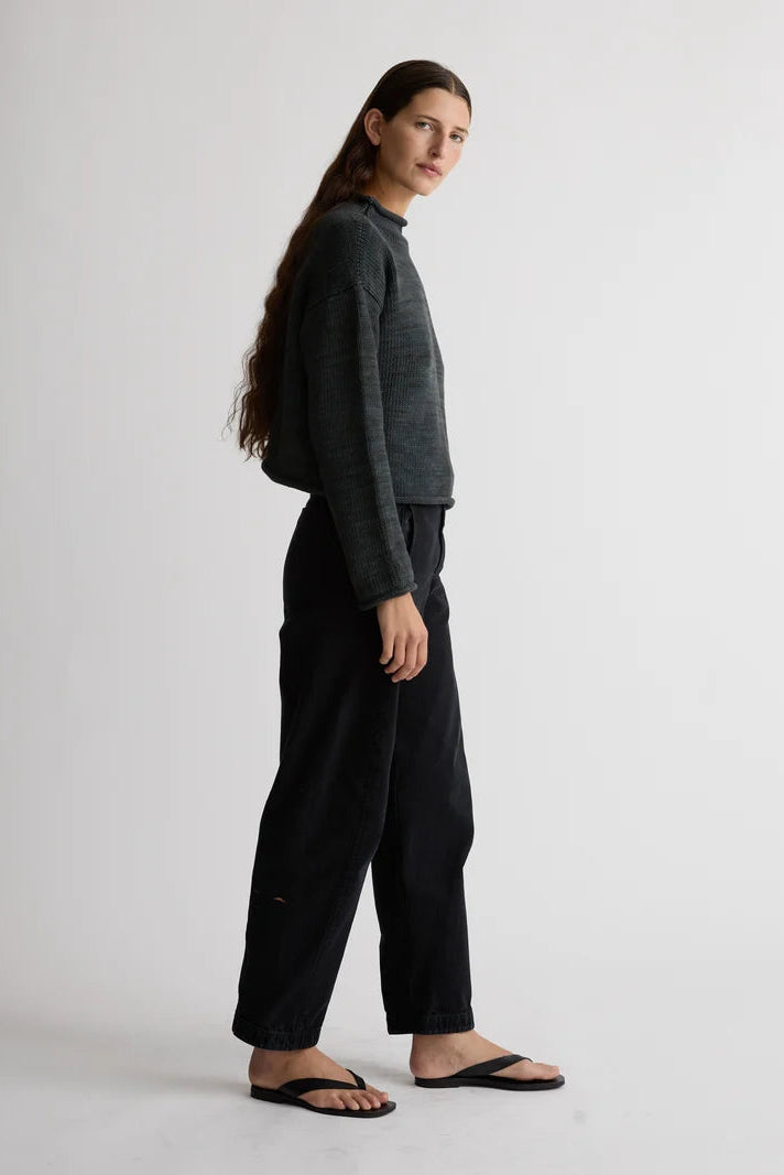Lazlo Sweater in Painted Indigo