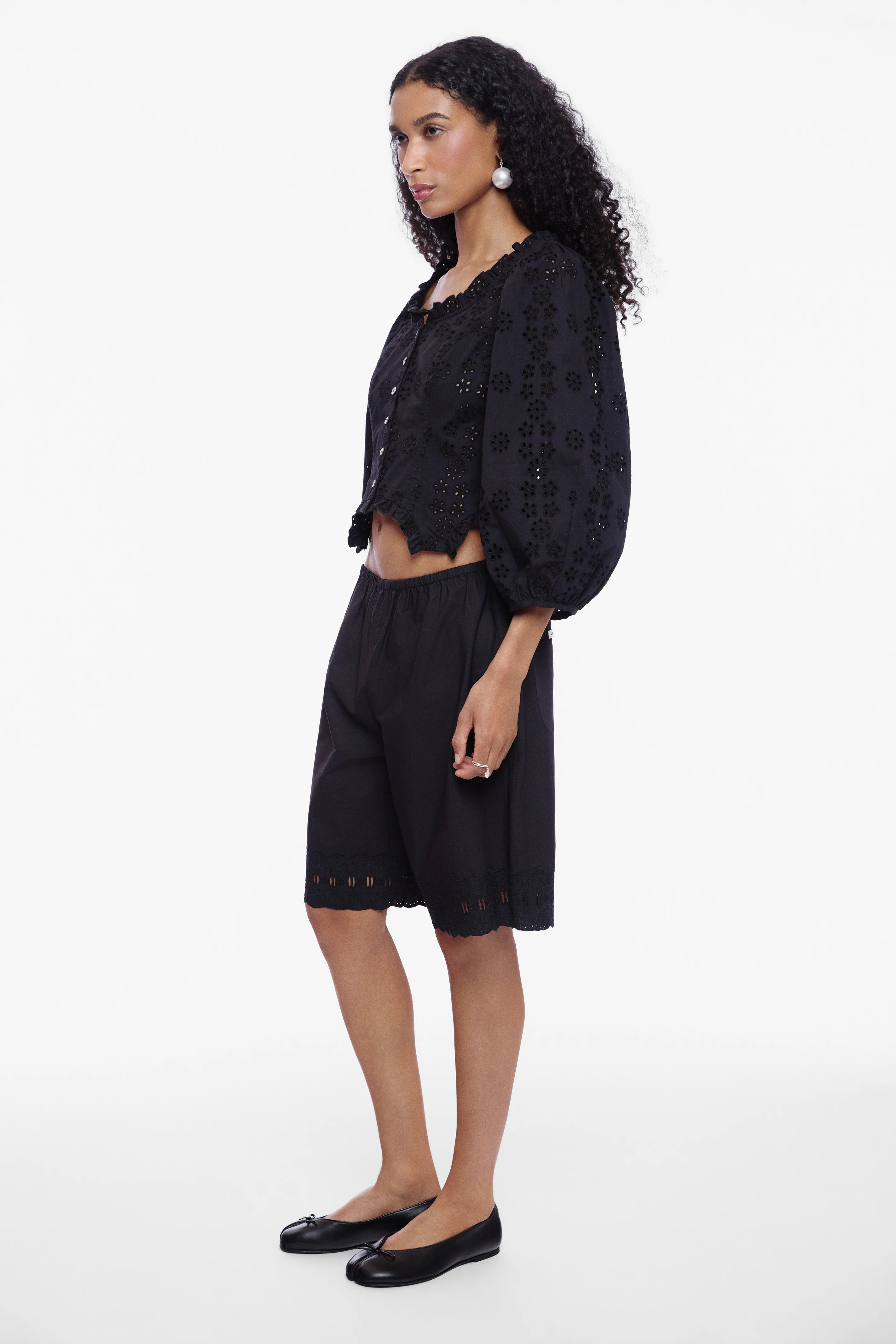 Pepita Short in Black