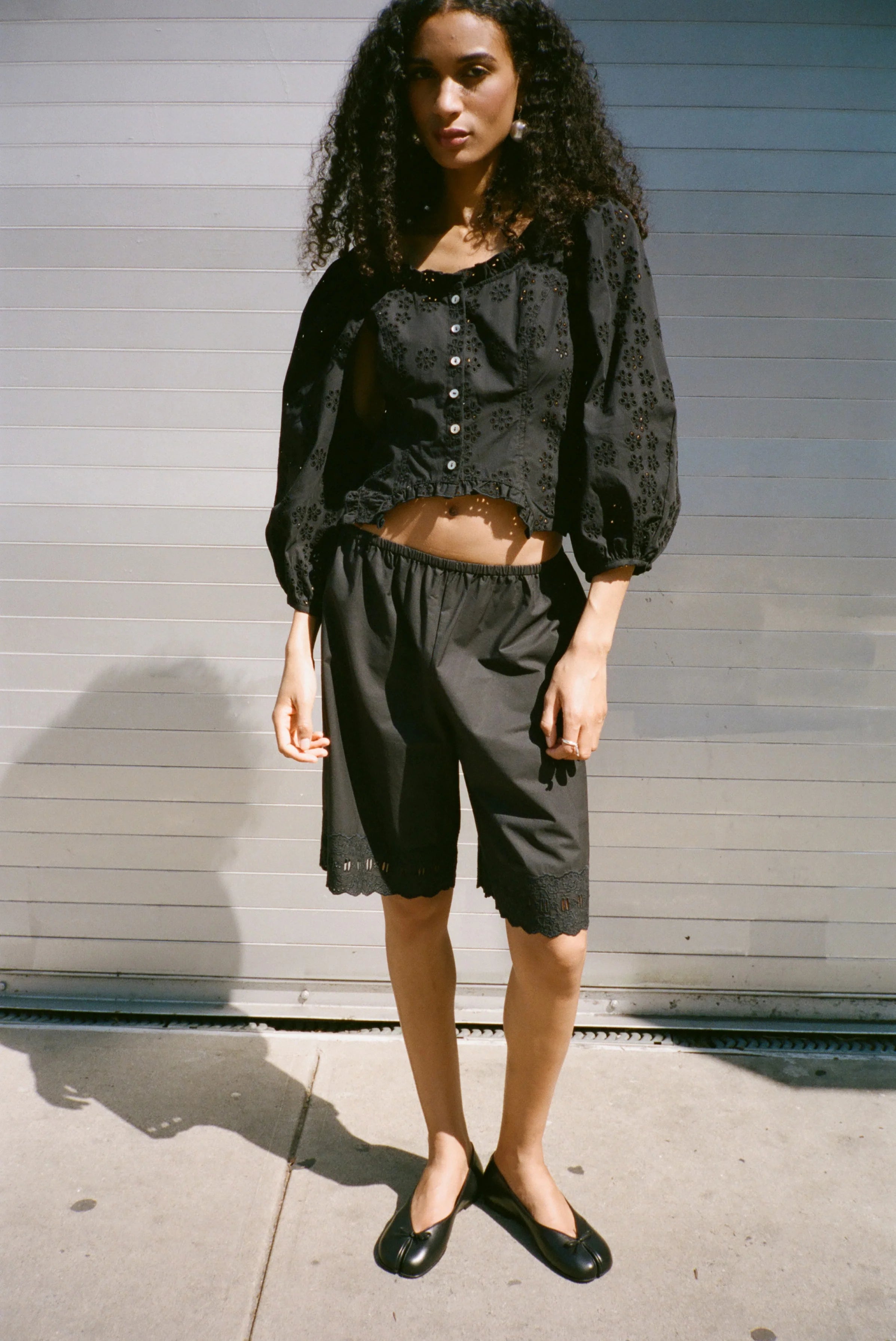 Pepita Short in Black
