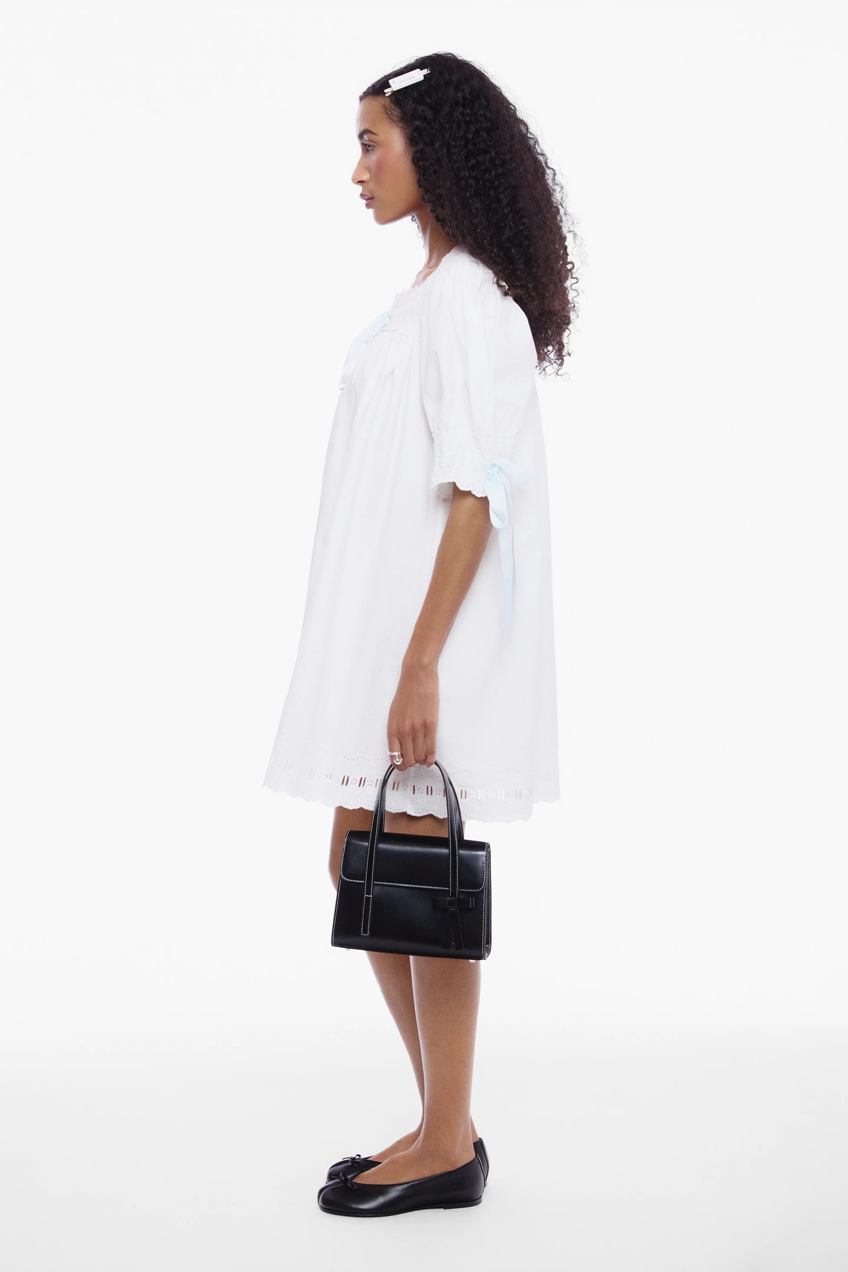 Daikon Dress in White