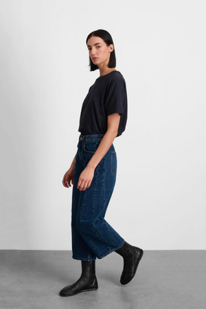 Relaxed Lasso Jean in Blue Rinse by B Sides