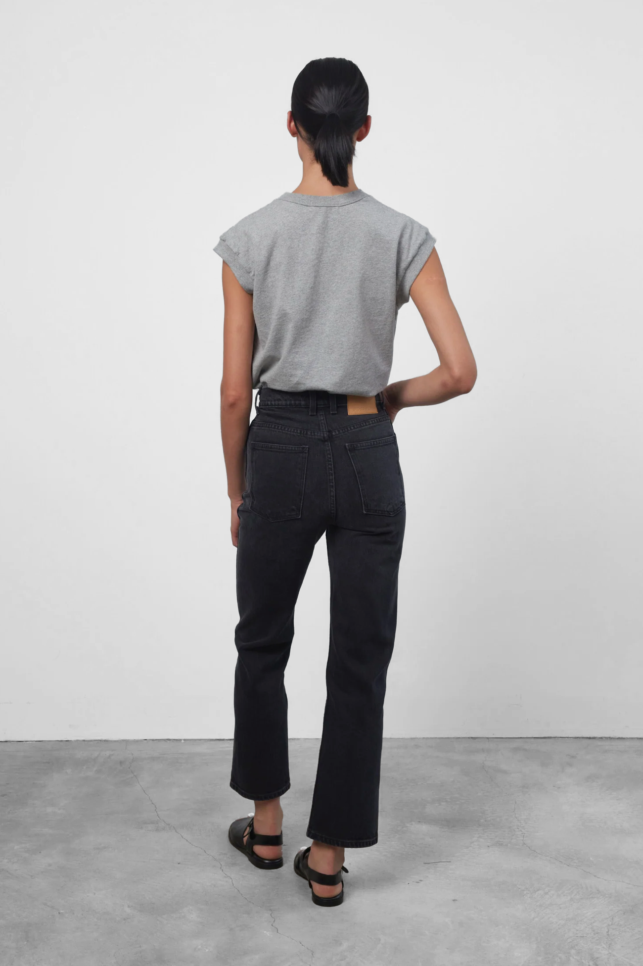 Plein Relaxed Straight Jean in Stil Black by B Sides