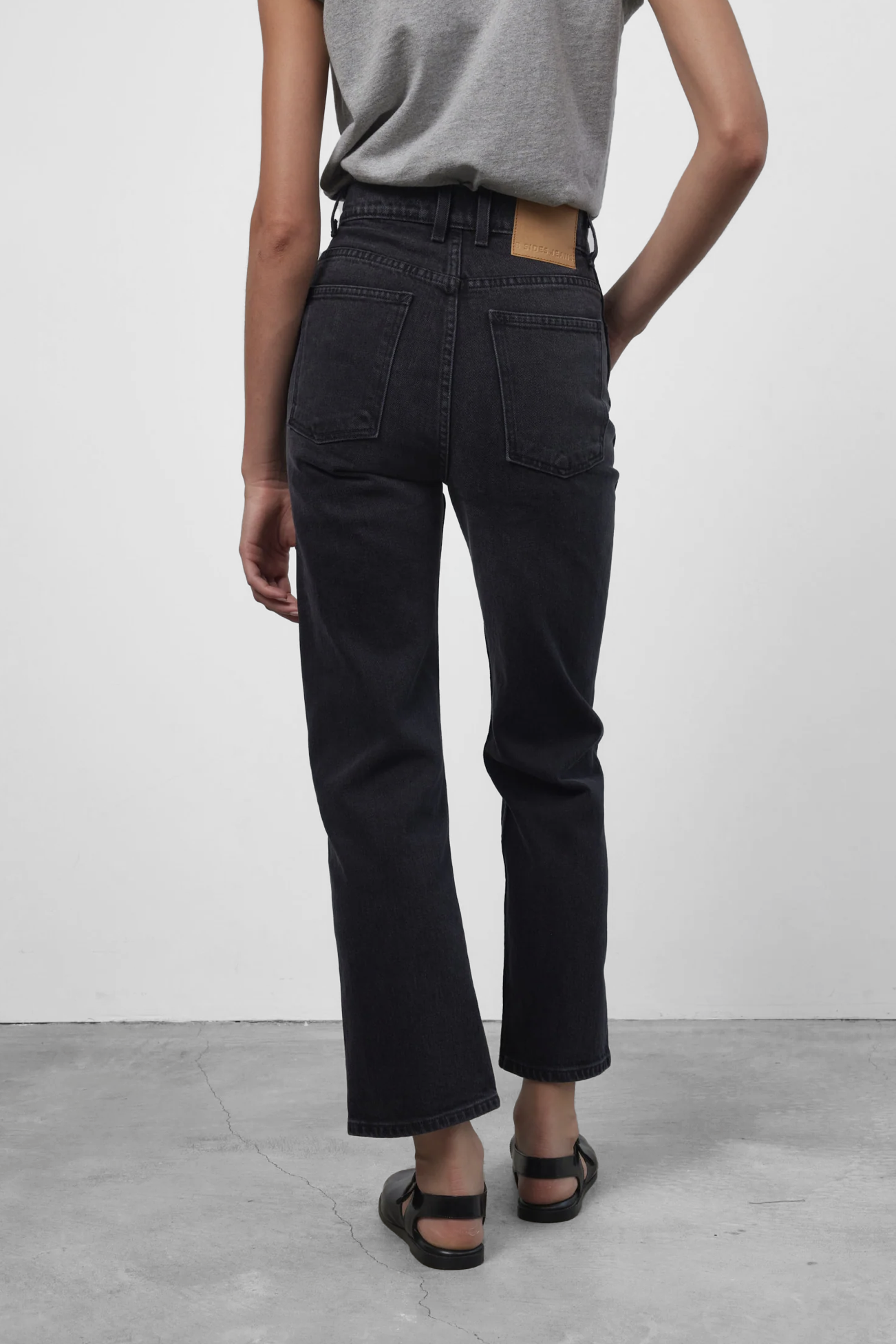 Plein Relaxed Straight Jean in Stil Black by B Sides http://www.shoprecital.com