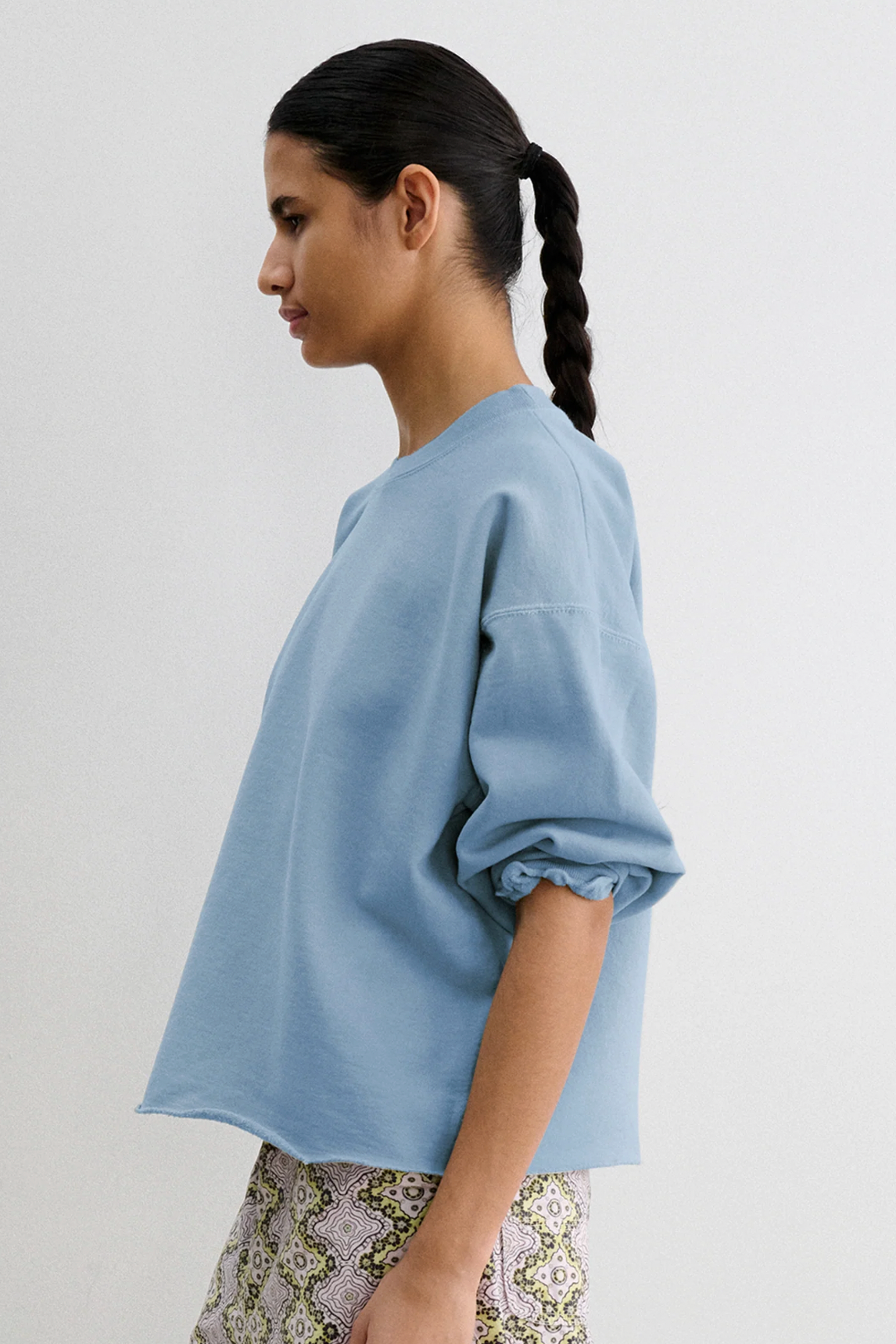 Fond Sweatshirt in Light Blue