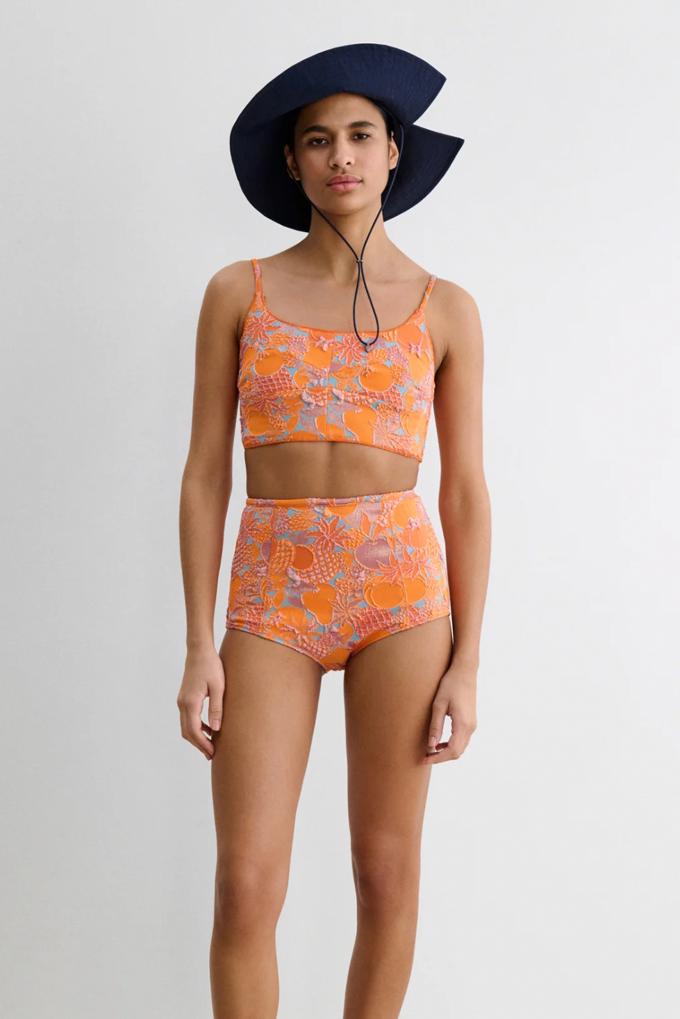 Keena Bottom in Pamona Jacquard