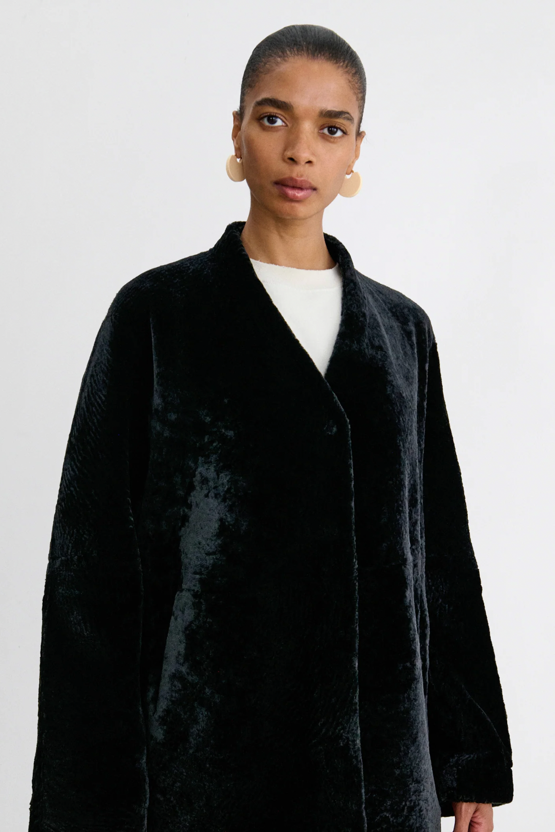 Osti Coat in Black