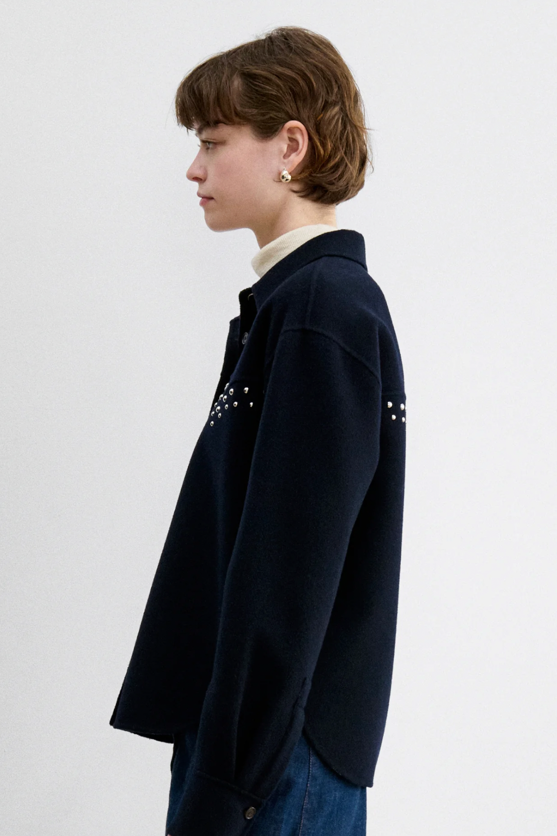 Knox Overshirt in Midnight
