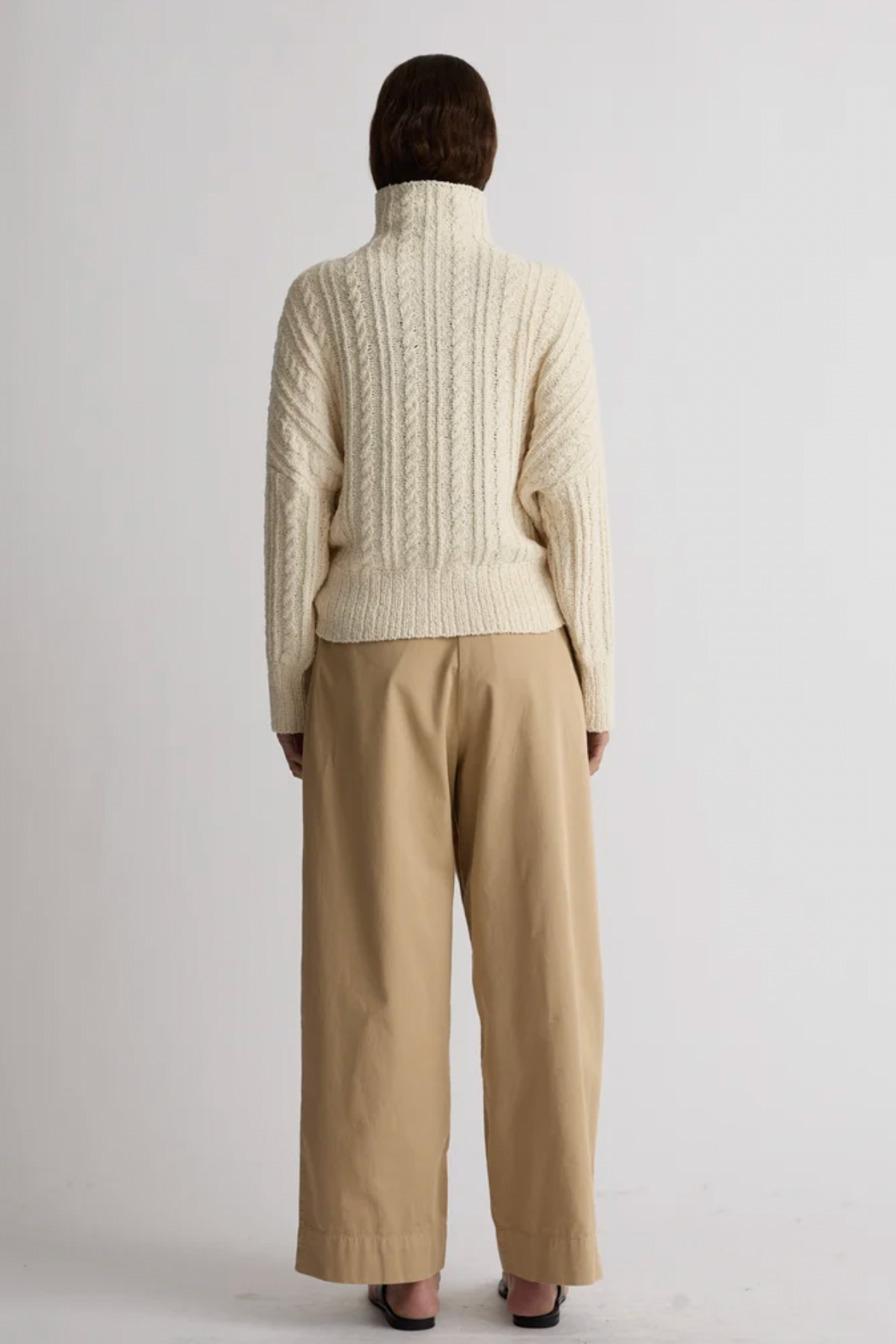 Skye Turtleneck in Natural