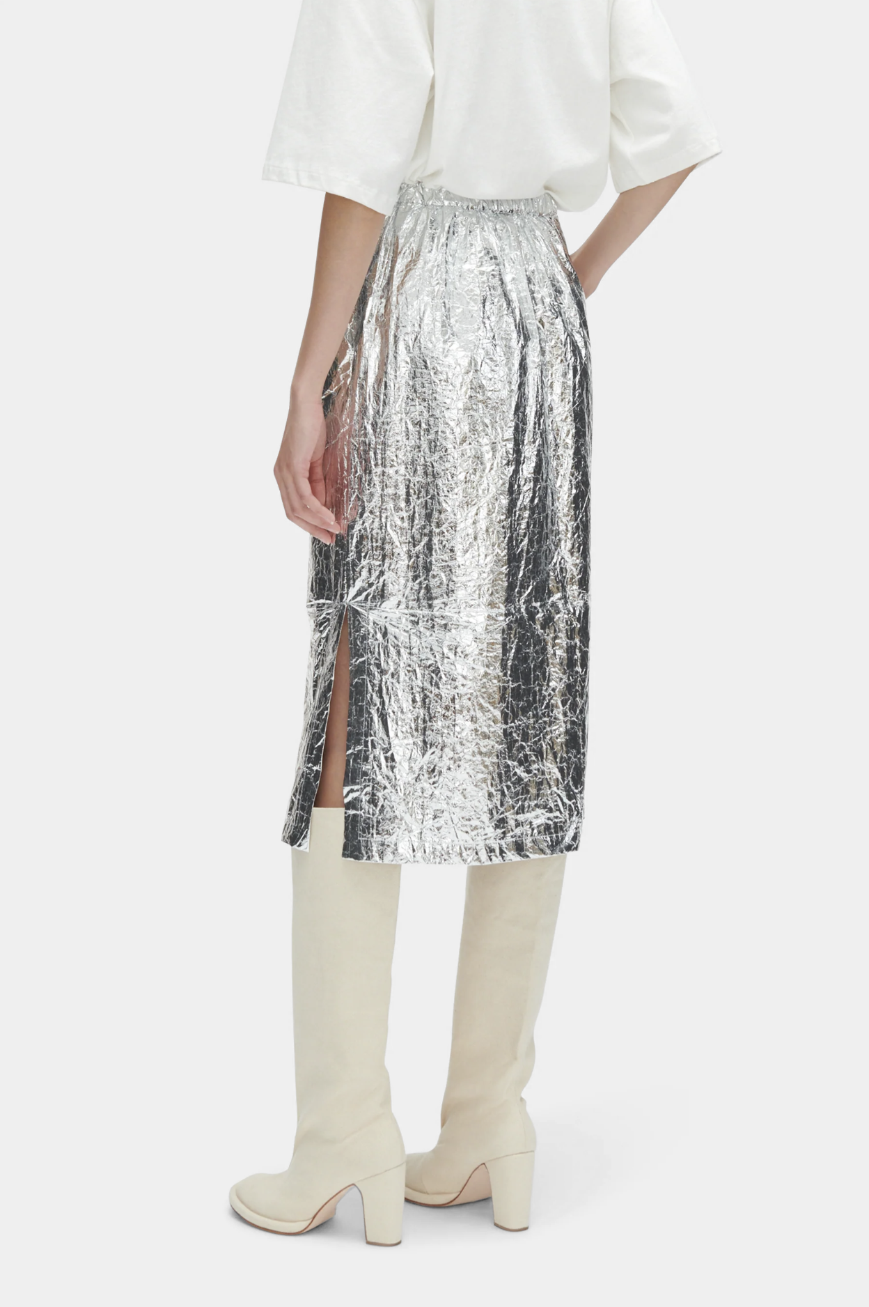 Mott Skirt in Silver by Rachel Comey http://www.shoprecital.com