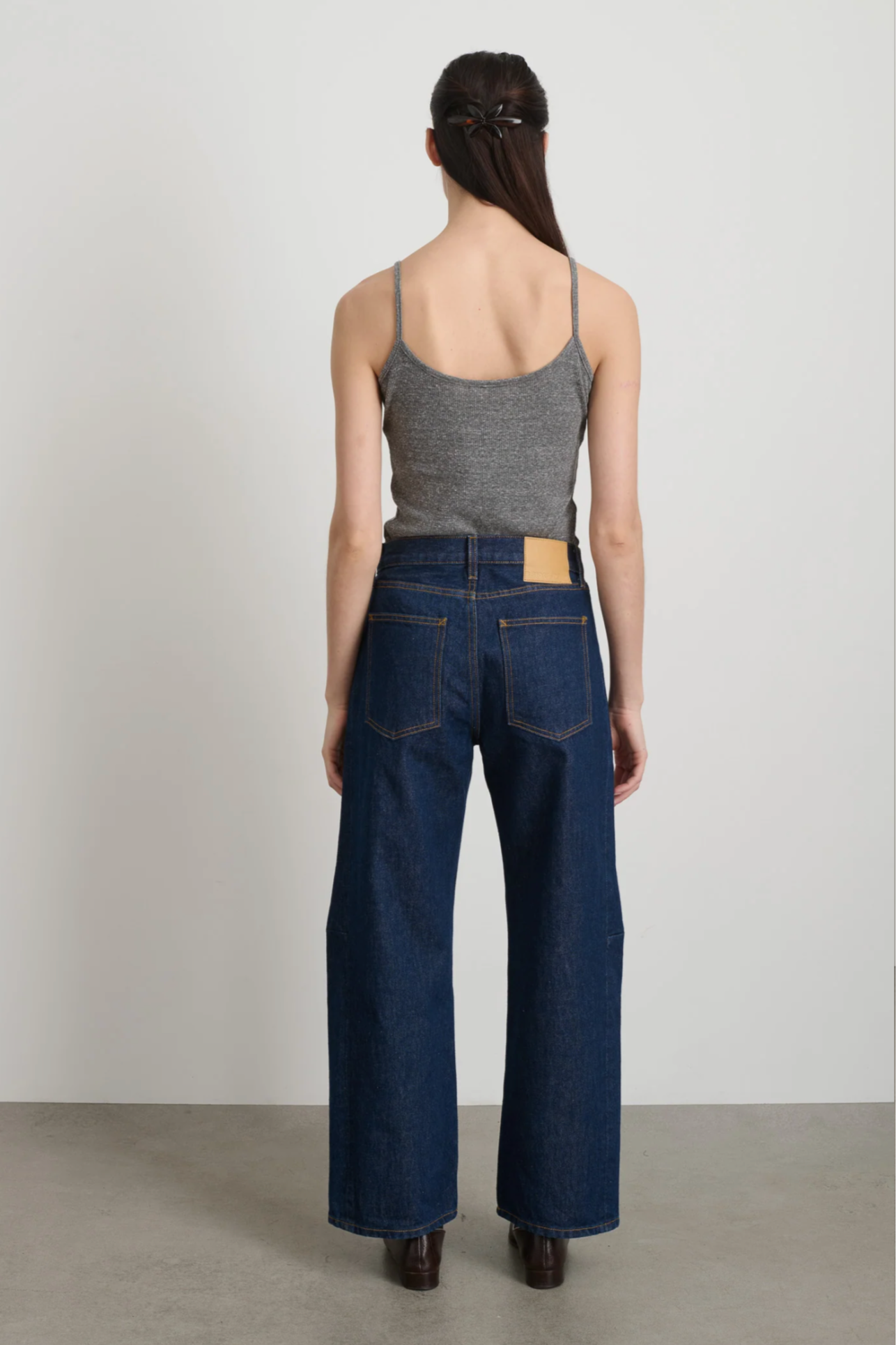 Slim Lasso Jean in Indigo Rinse