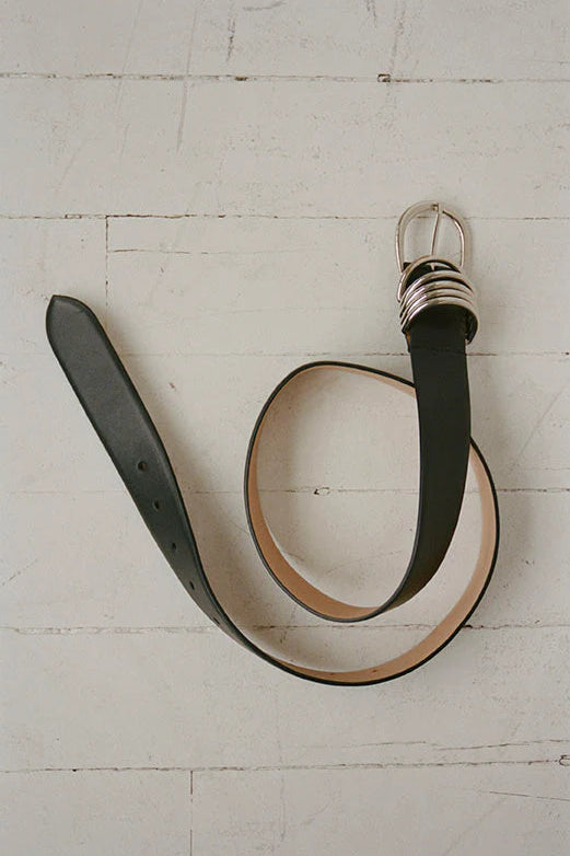 Loops Belt in Onyx