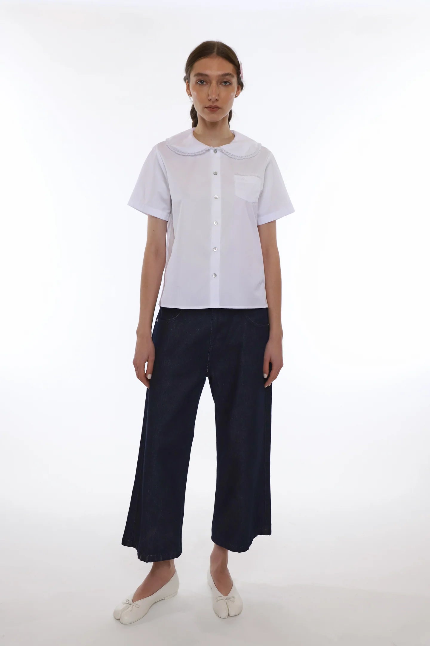 Spliter Top in White
