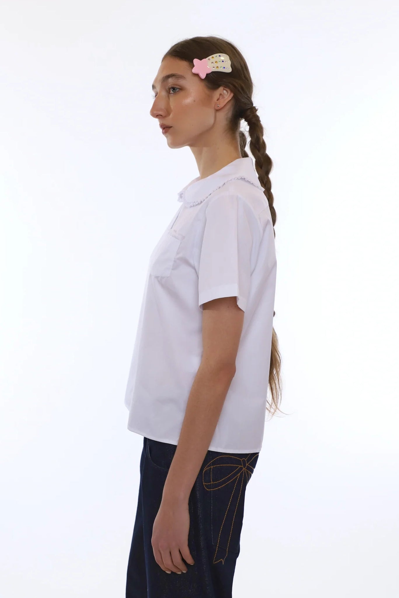Spliter Top in White