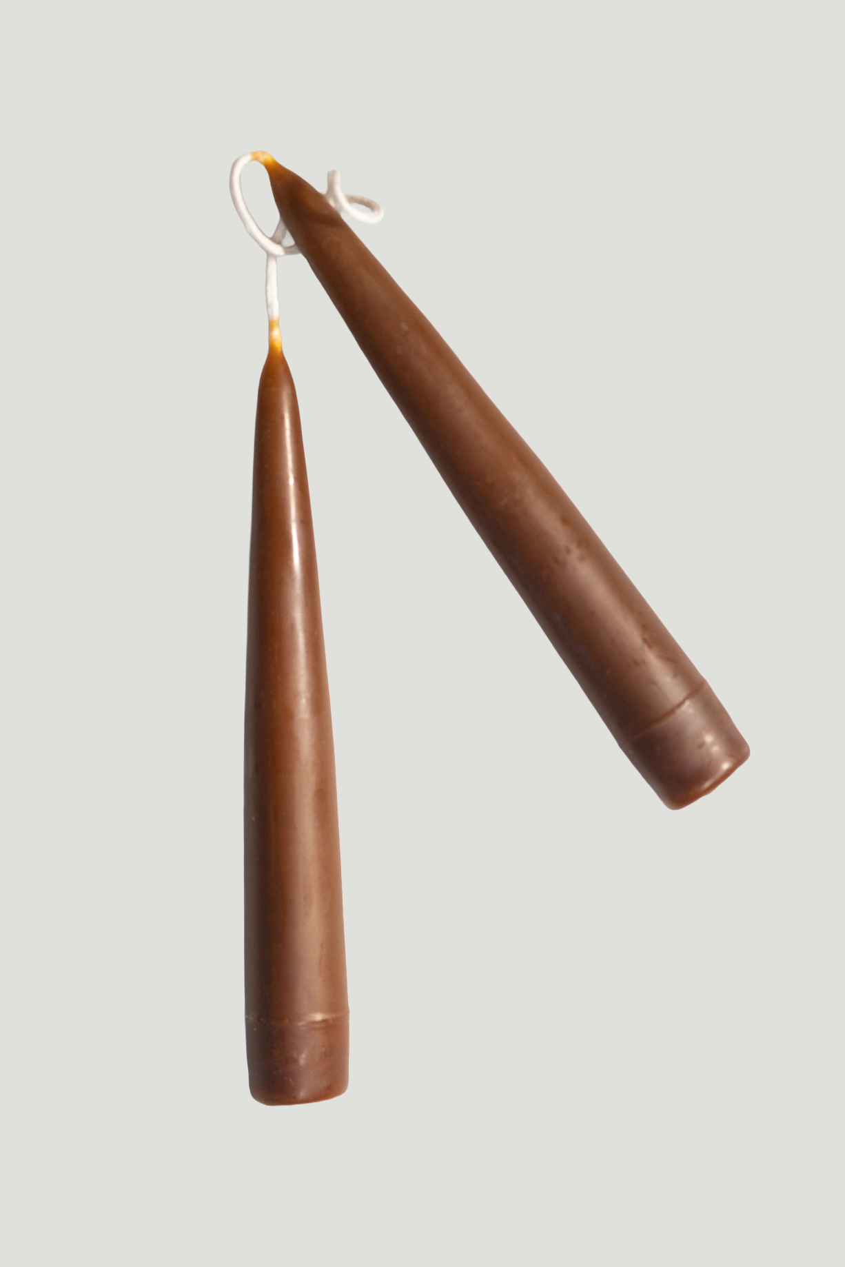 06" Taper Candles in Cocoa