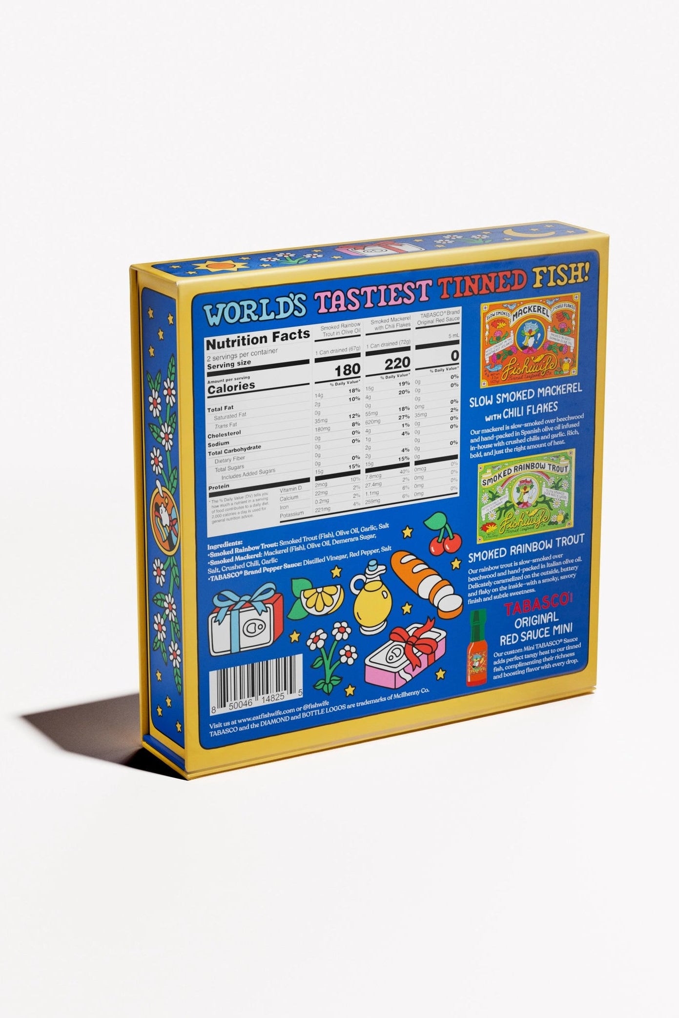 Tinned Fish & Hot Sauce Gift Set