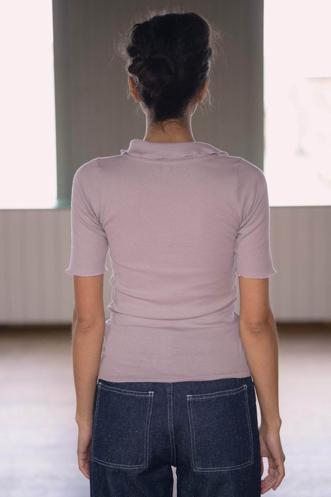 Dual Polo in Verbe Purple