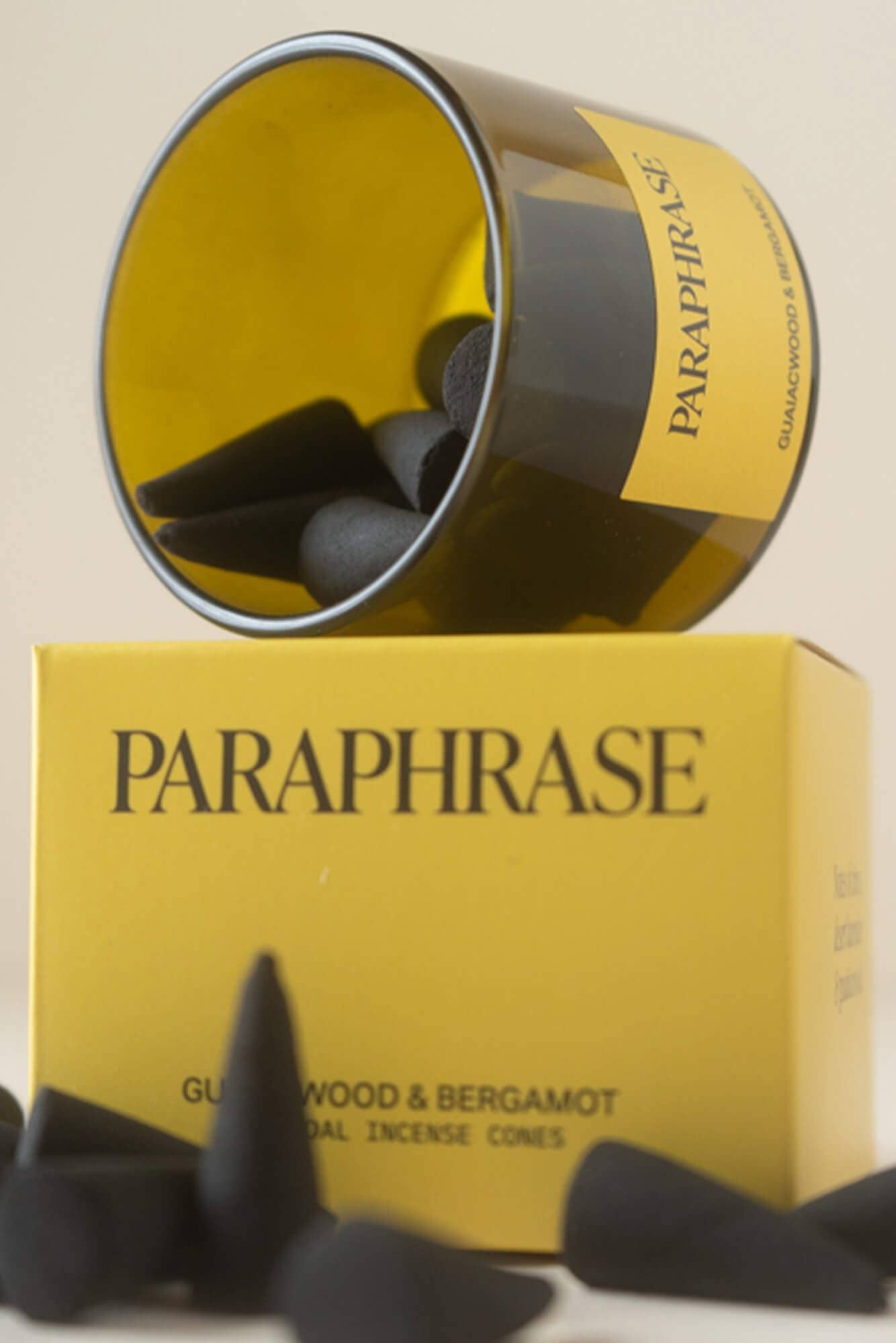 Guaicwood & Bergamot Incense Cones