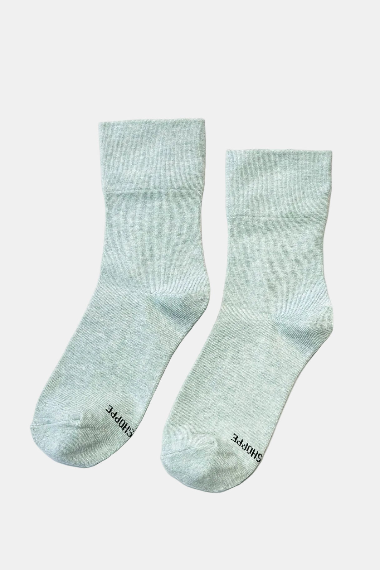 Sneaker Socks in Seafoam