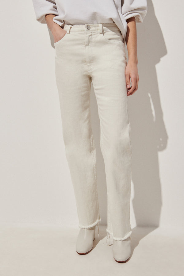 Rachel Comey  Collins Pant in Dirty White - Recital