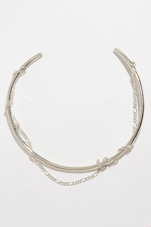 Chain Collar in Sterling Silver
