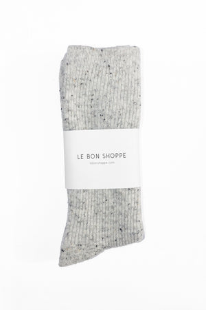 Snow Socks in Cookies & Cream by Le Bon Shoppe
