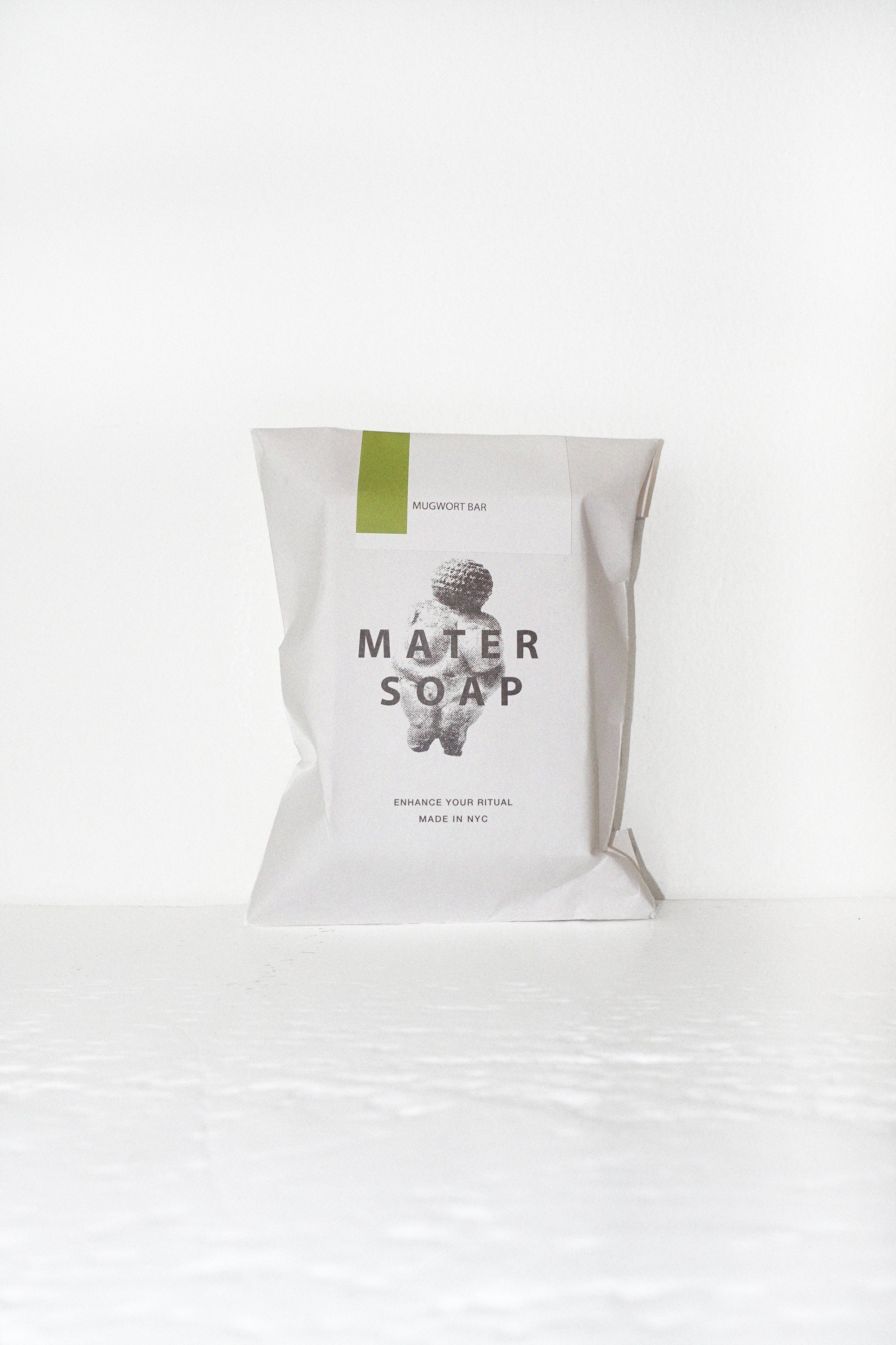 Mugwort Soap Bar by Mater Soap