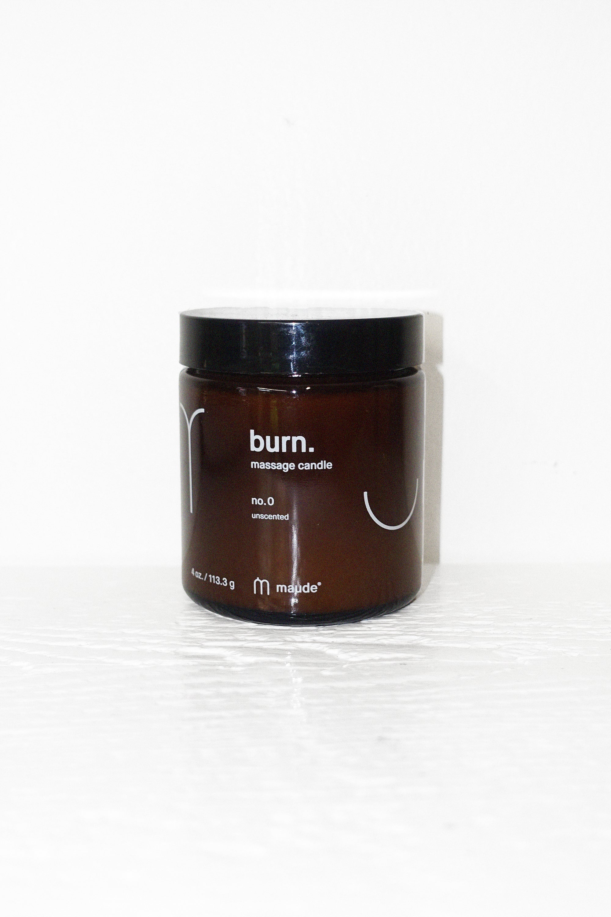 Burn No. 0: Massage Candle - 4oz by Maude