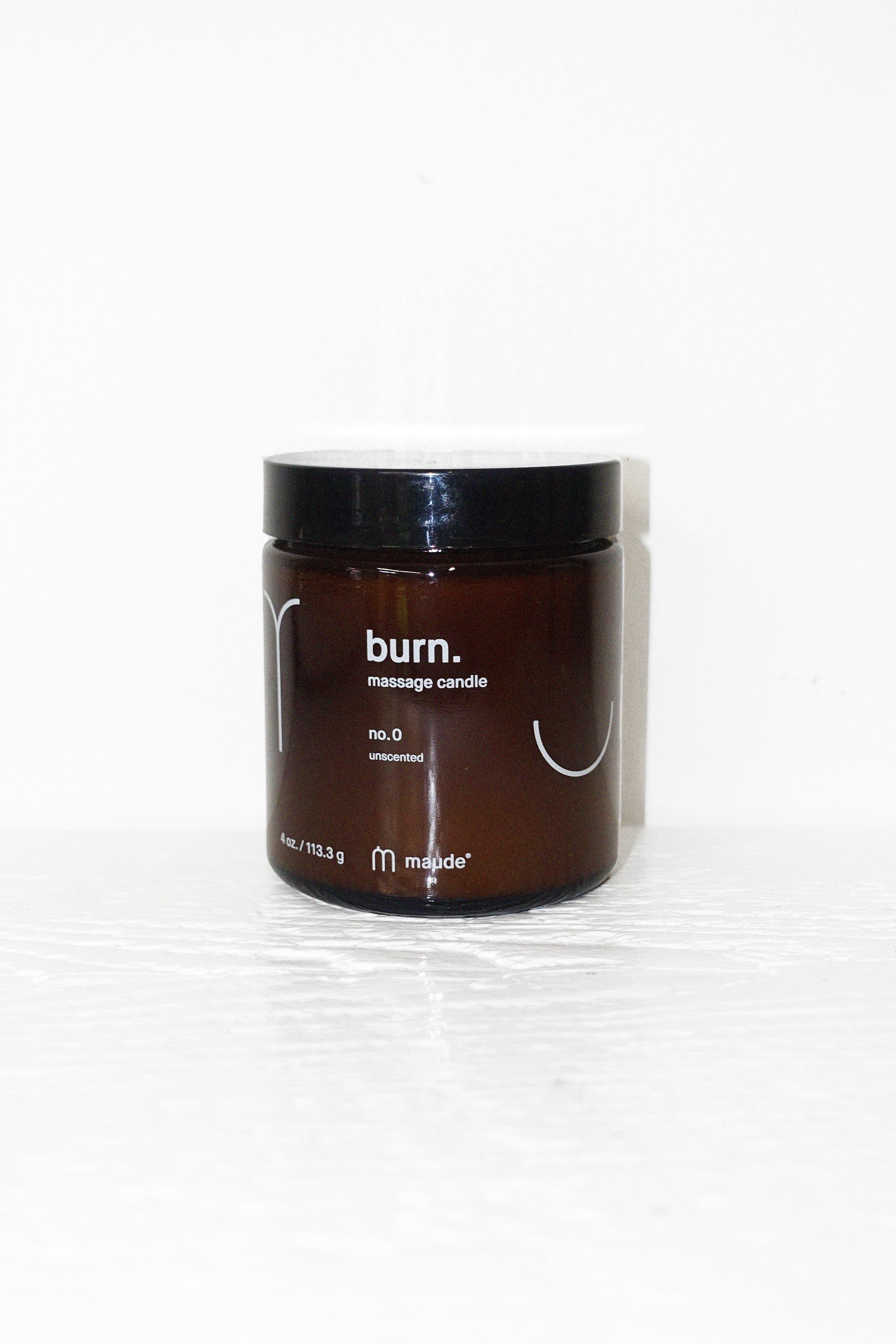 Burn No. 0: Massage Candle - 4oz by Maude