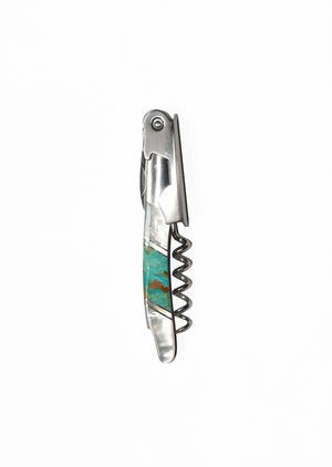 Waiter's Knife in Turquoise & Mother of Pearl