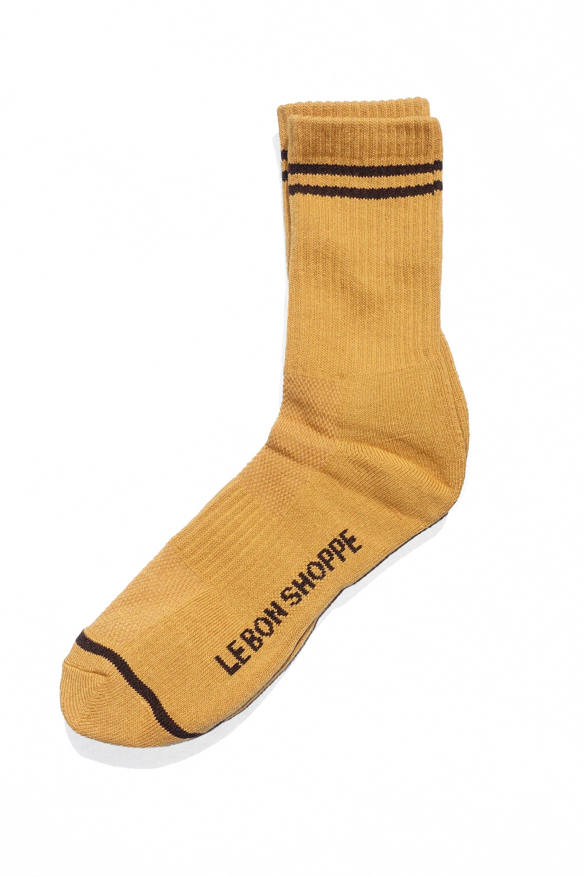 Boyfriend Socks in Biscotti by Le Bon Shoppe