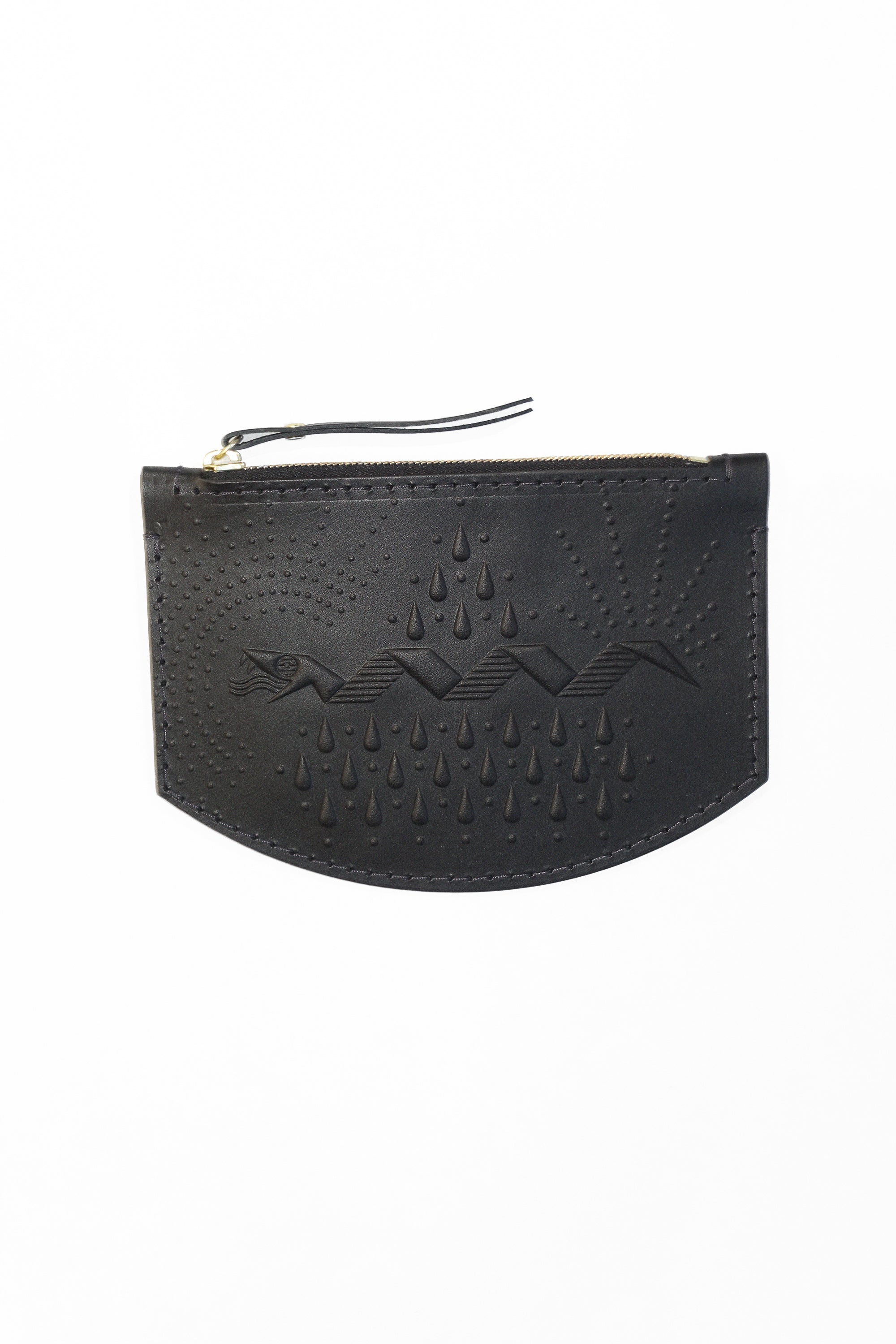 Electric Sleep Coin Pouch in Black