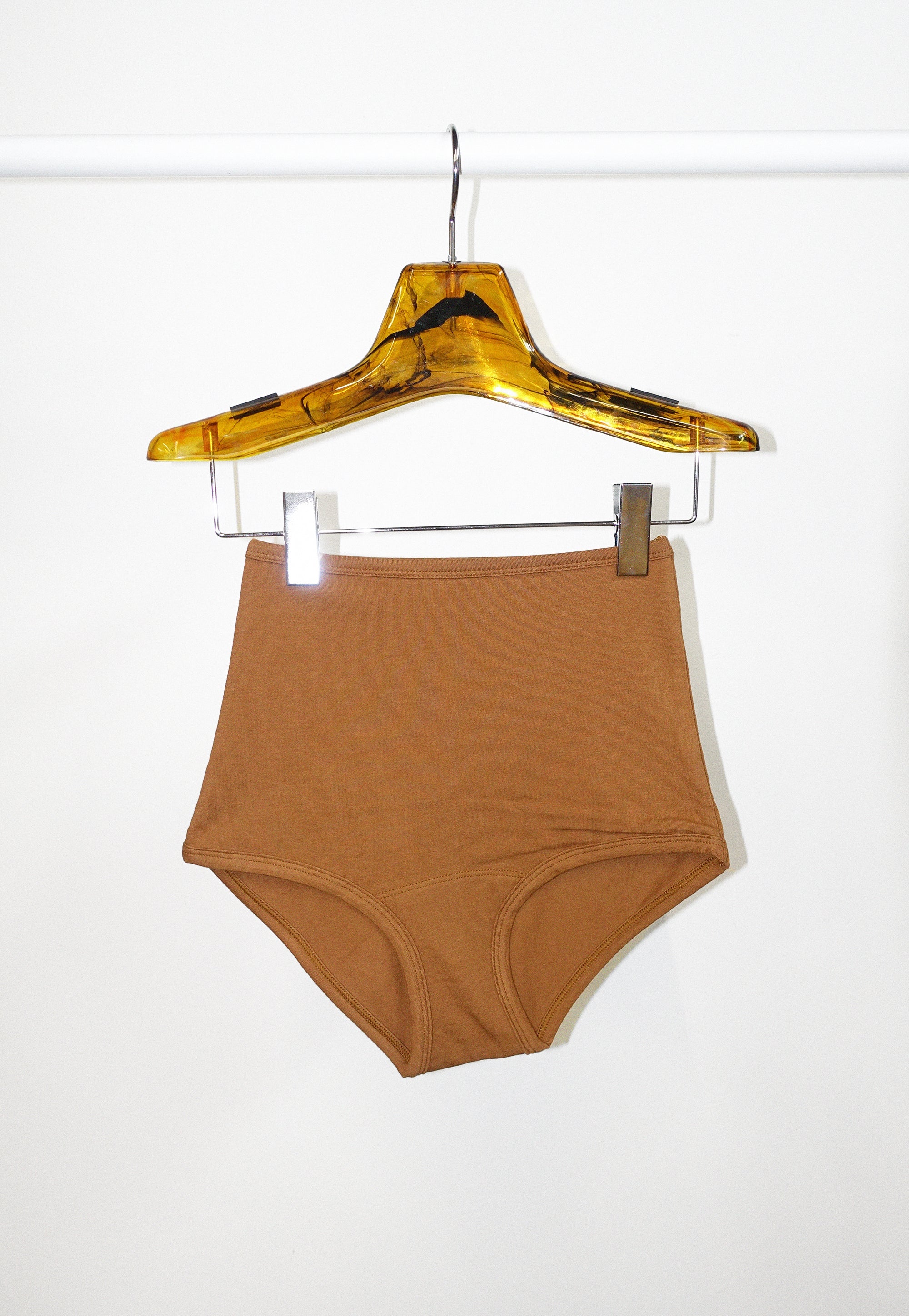 High-Rise Undies in Toffee by Arq