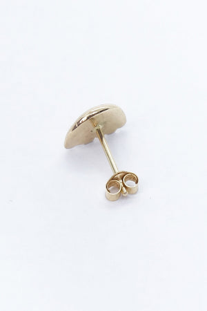 Mini Rainbow Stud in 14k Recycled Gold