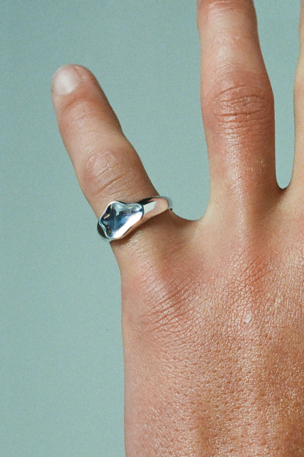 Pool Ring in Sterling Silver